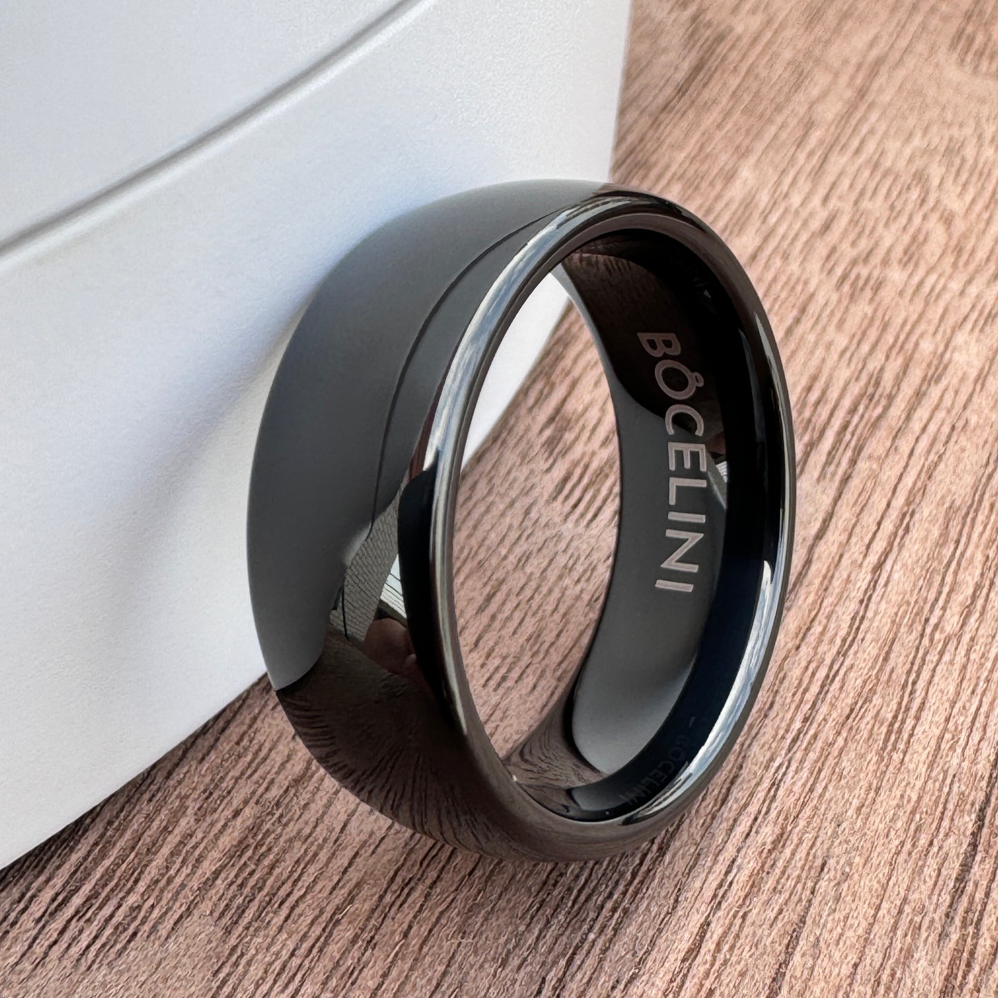 ANILLO TUNGSTENO. BLACK POWER