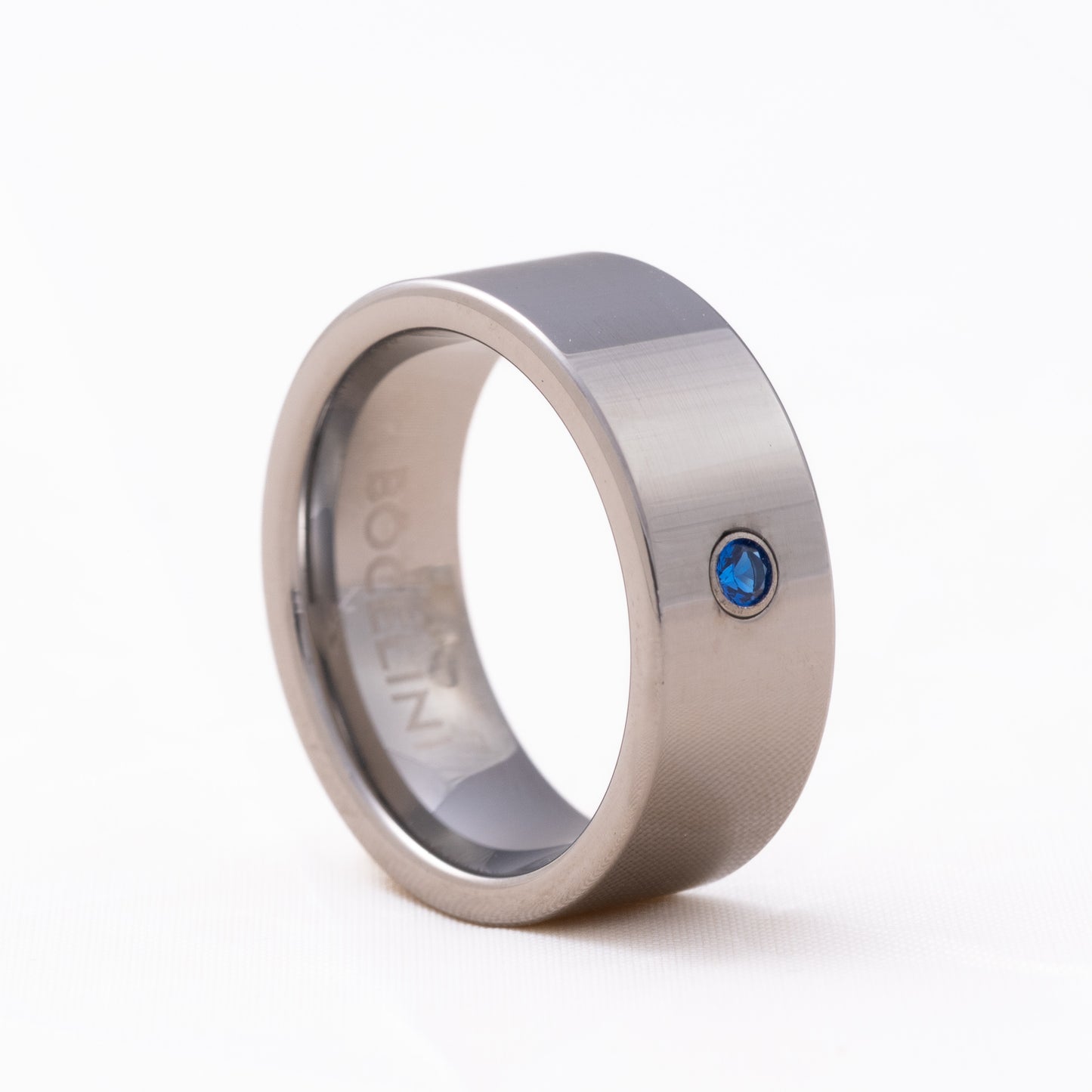 ANILLO TUNGSTENO. SILEX BLUE