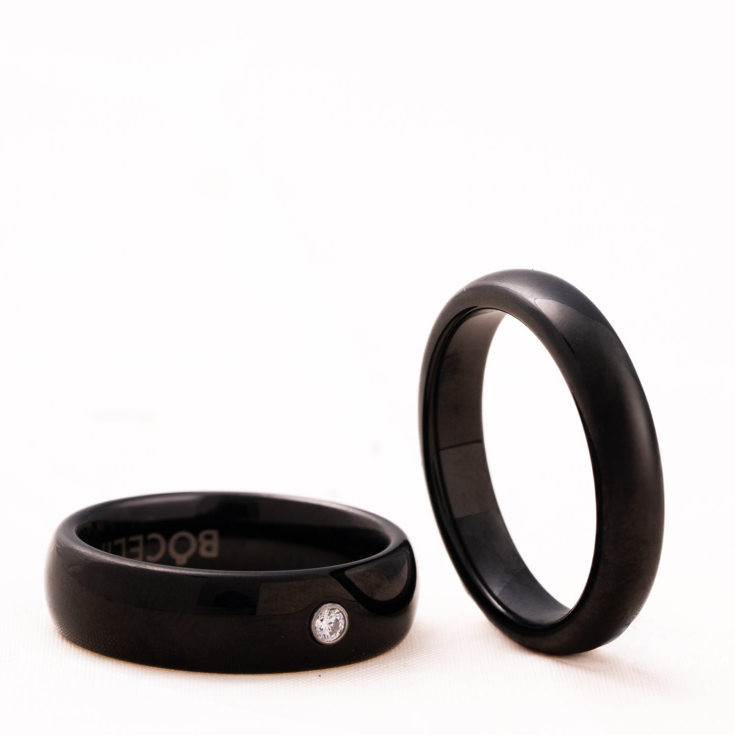 ANILLO TUNGSTENO. LUX BLACK