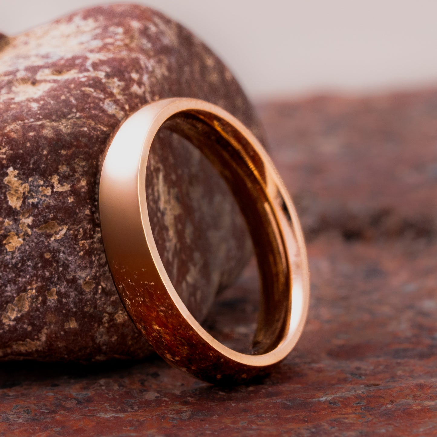 ANILLO TITANIO. PULSE ROSE