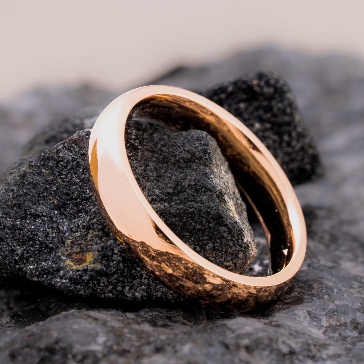 ANILLO TITANIO. PULSE ROSE
