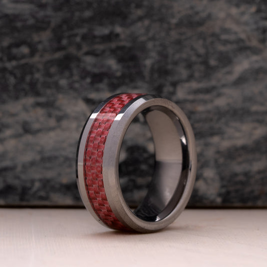 ANILLO TUNGSTENO. DAMA DE HIERRO