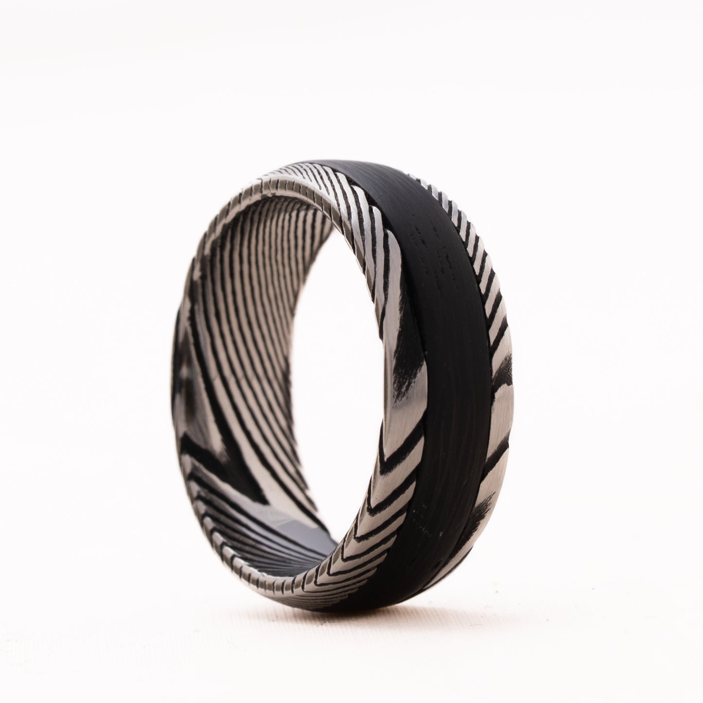 ANILLO DE ACERO DE DAMASCO