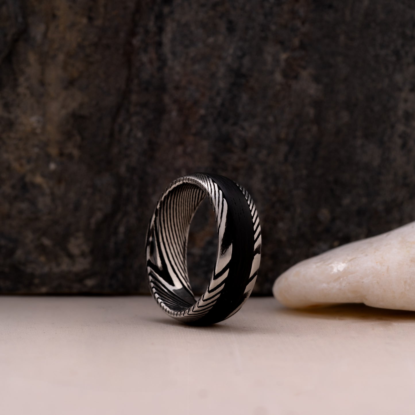 ANILLO DE ACERO DE DAMASCO