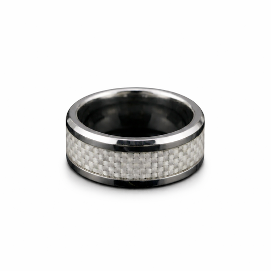 ANILLO TUNGSTENO GRIS. GRIGIO