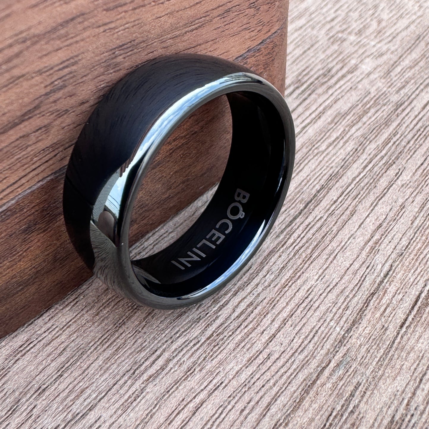 ANILLO TUNGSTENO. BLACK POWER