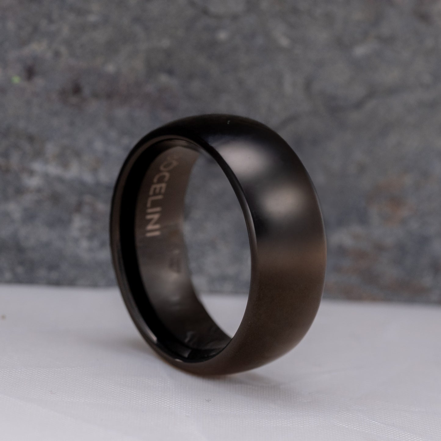 ANILLO TUNGSTENO. BLACK POWER