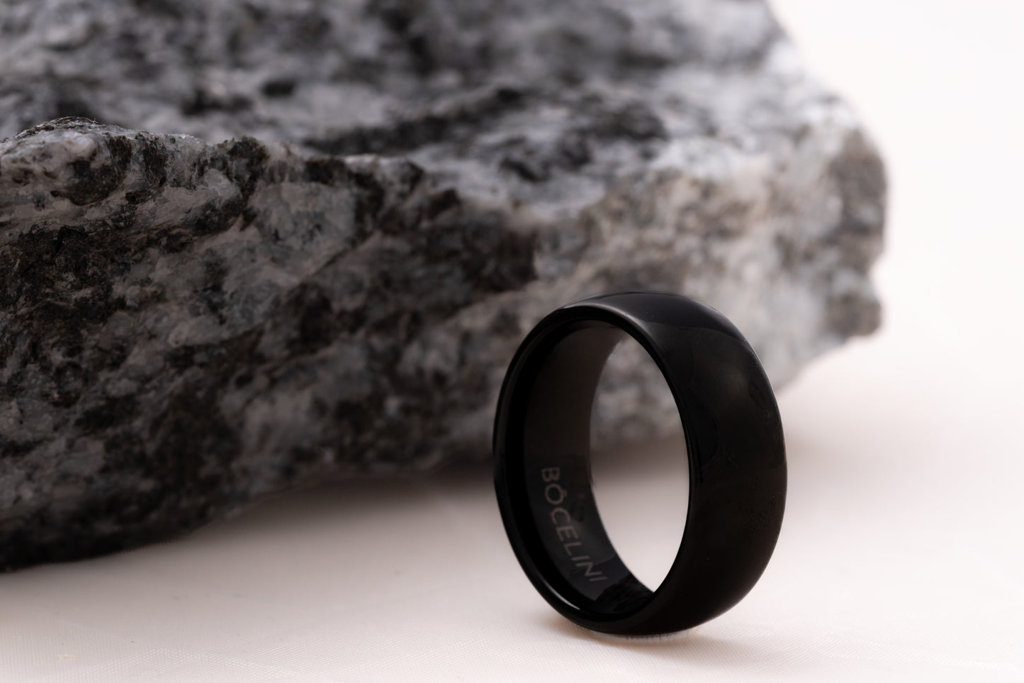 ANILLO TUNGSTENO. BLACK POWER