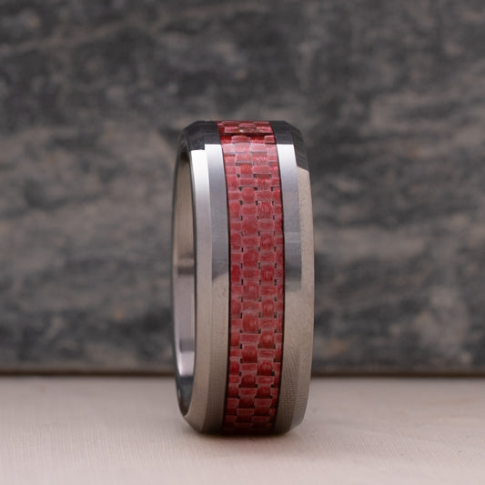 ANILLO TUNGSTENO. DAMA DE HIERRO