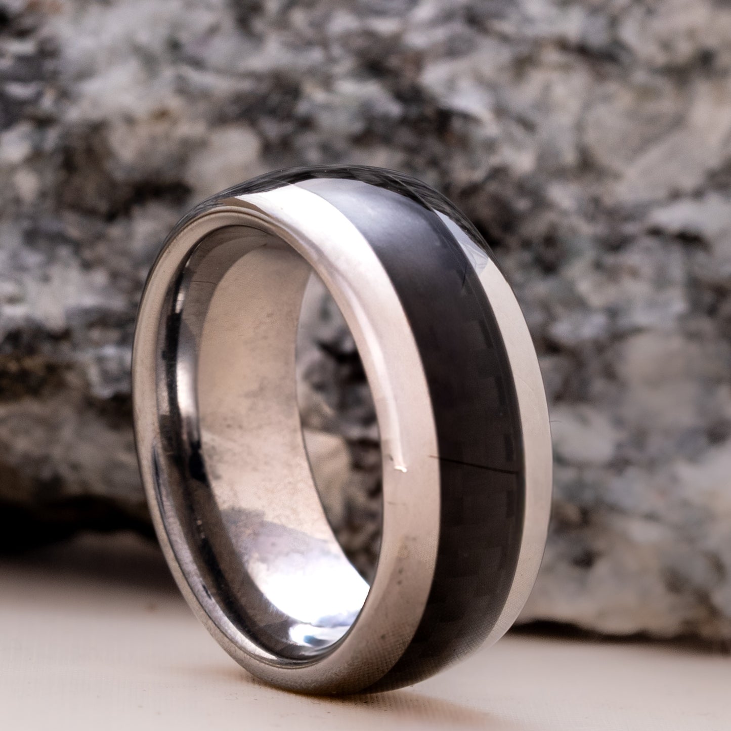 ANILLO TUNGSTENO Y FIBRA. UMBRA