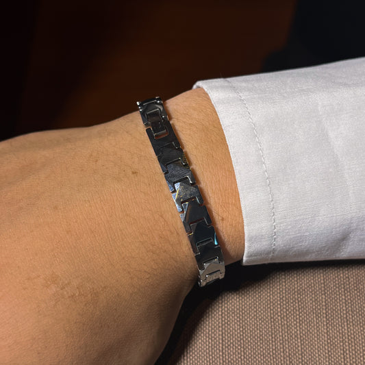 PULSERAS EQUILIBRIUM. TUNGSTENO