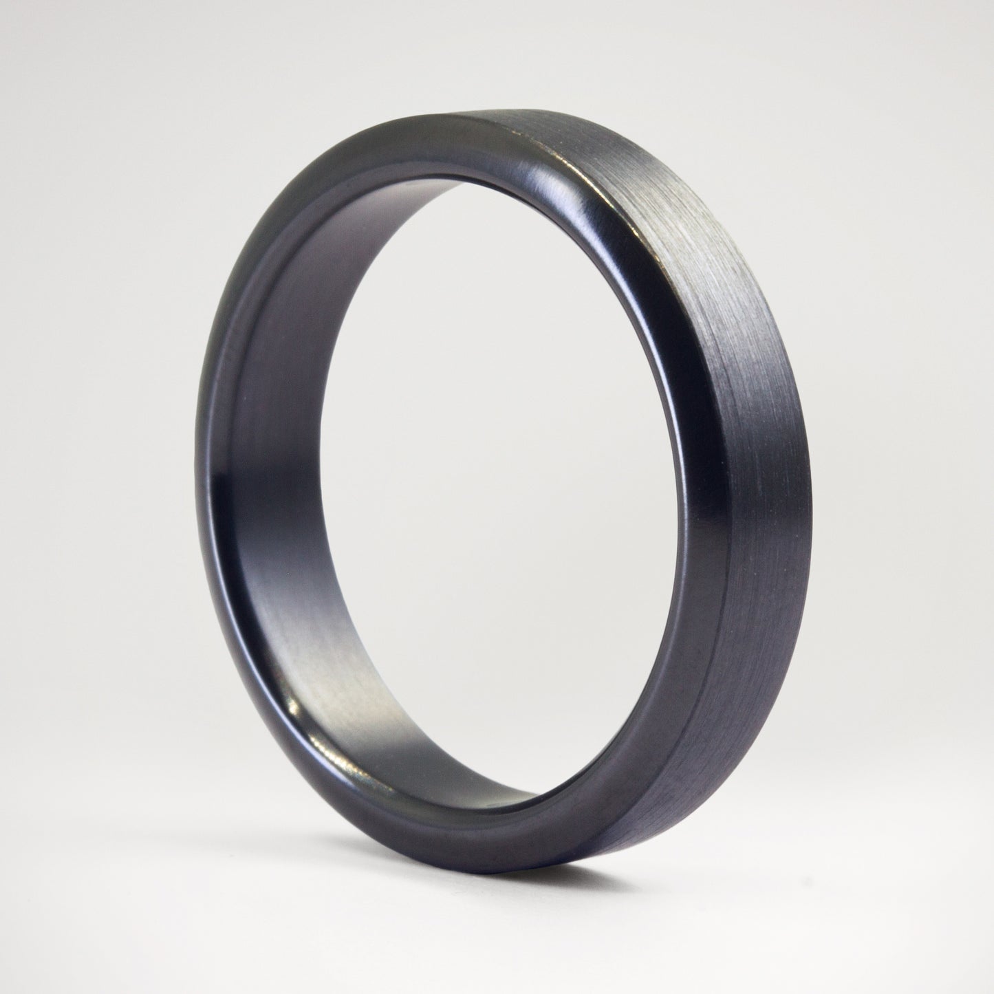 ANILLO ZIRCONIO CEPILLADO